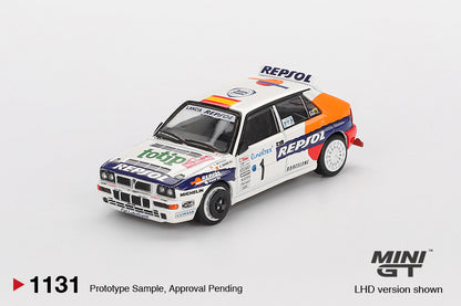 [Mocus Bán lượt mua trước] Sắp ra mắt tháng 12/2025  Mô hình xe Mini GT 1:64 Lancia Delta HF Integrale MGT01131