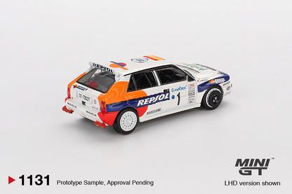 [Mocus Bán lượt mua trước] Sắp ra mắt Tháng 01/2026 mô hình xe Mini GT 1:64 Lancia Delta HF Integrale Evoluzione #1 1993 Rallye Monte-Carlo 1131