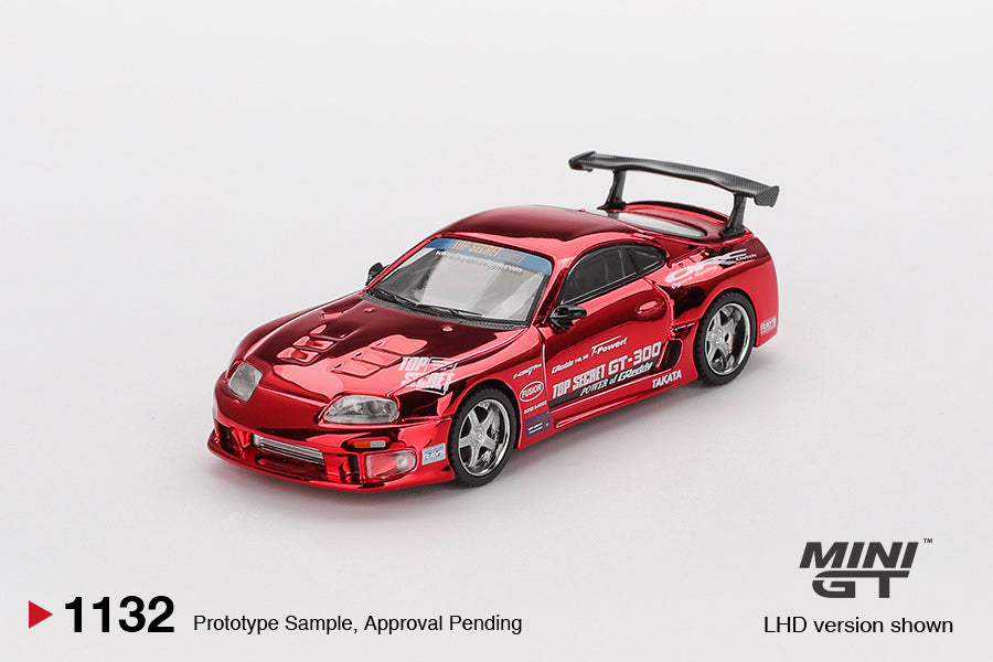 [Mocus Bán lượt mua trước] Sắp ra mắt tháng 12/2025 Mô hình xe Mini GT 1:64 TOYOTA SUPRA A80 Top Secret MGT01132