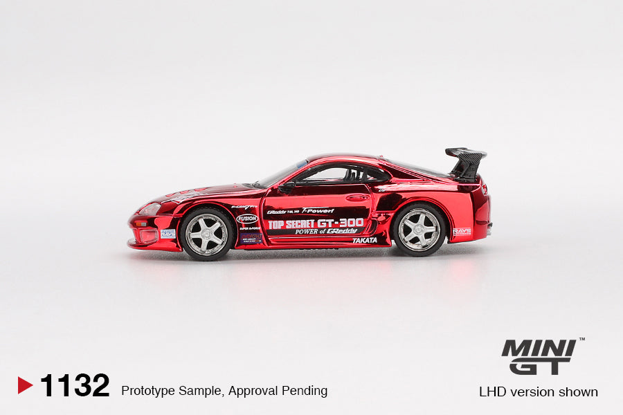 [Mocus Bán lượt mua trước] Sắp ra mắt tháng 12/2025 Mô hình xe Mini GT 1:64 TOYOTA SUPRA A80 Top Secret MGT01132