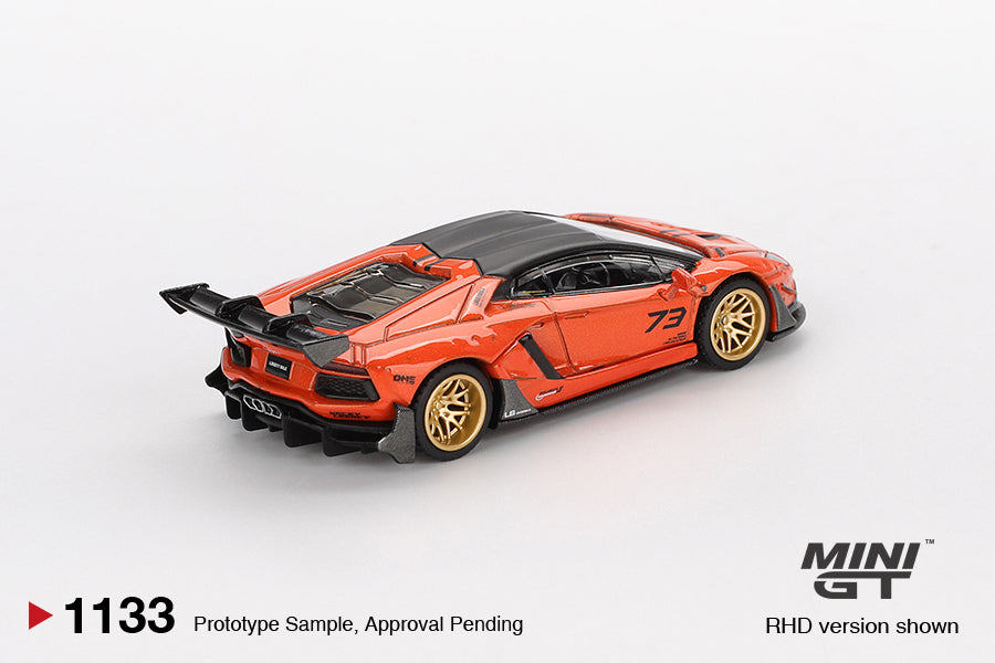 [Mocus Bán lượt mua trước] Sắp ra mắt tháng 12/2025  Mô hình xe Mini GT 1:64 Lamborghini Aventador MGT01133