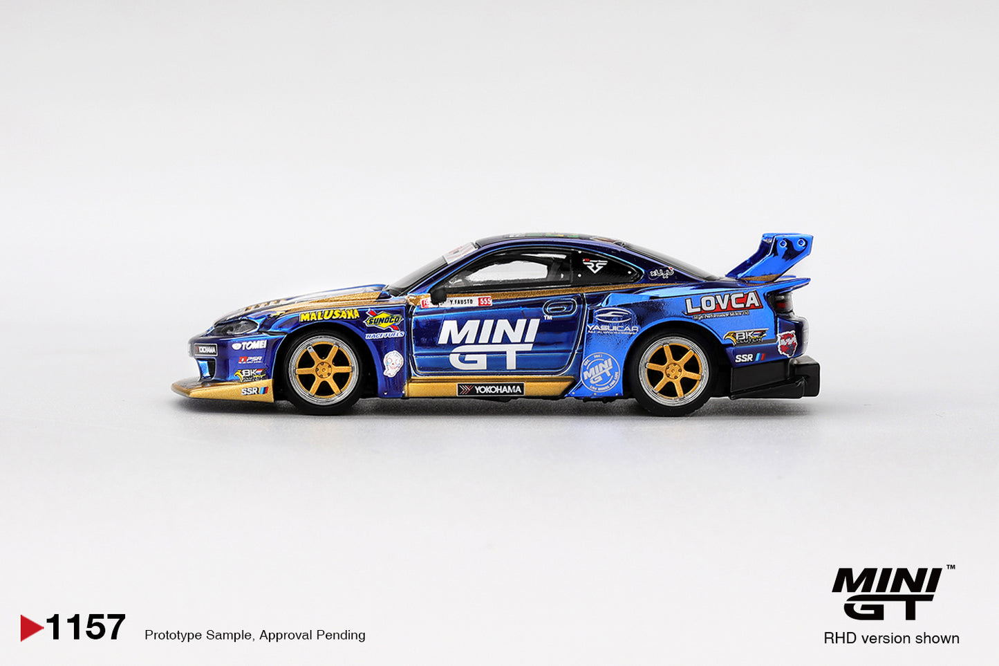[Mocus Bán lượt mua trước] Sắp ra mắt Tháng 04/2026 mô hình xe Mini GT 1:64 Nissan LB-Super Silhouette S15 SILVIA  #555 Team MINI GT Liberty Walk 2025 Formula Drift 1157