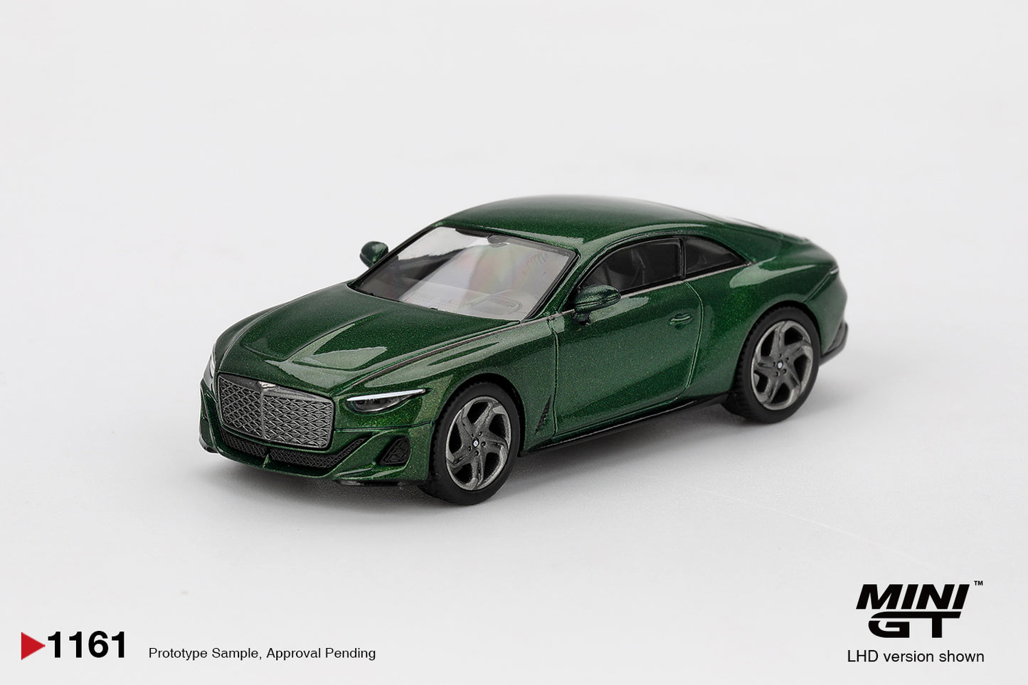 [Mocus Bán lượt mua trước] Sắp ra mắt Tháng 04/2026 mô hình xe Mini GT 1:64 Bentley Batur Scarab Green 1161