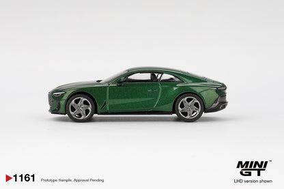 [Mocus Bán lượt mua trước] Sắp ra mắt Tháng 04/2026 mô hình xe Mini GT 1:64 Bentley Batur Scarab Green 1161
