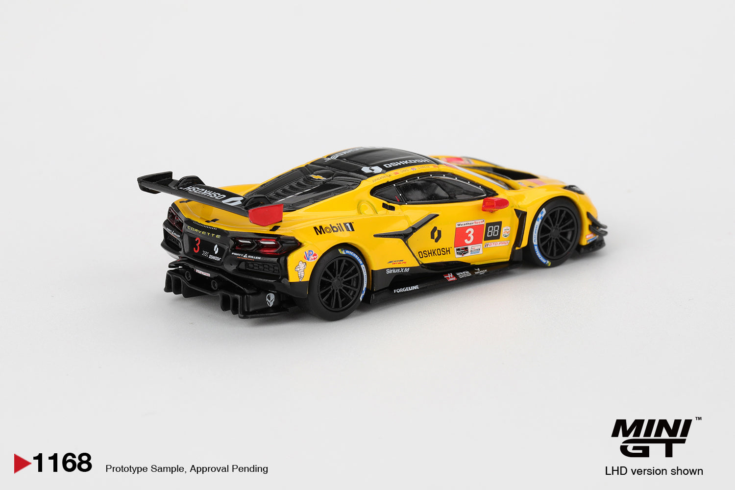 Sắp ra mắt Tháng 03/2026 mô hình xe Mini GT 1:64 Corvette Z06 GT3R #3 2025 IMSA Daytona 24 Hrs MGT01168