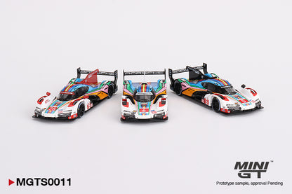 Mô hình xe Mini GT 1:64 Porsche 963 Porsche Penske Motorsport 2023 24 Hrs of Le Mans Limited Edition 3000 Sets - MGTS0011