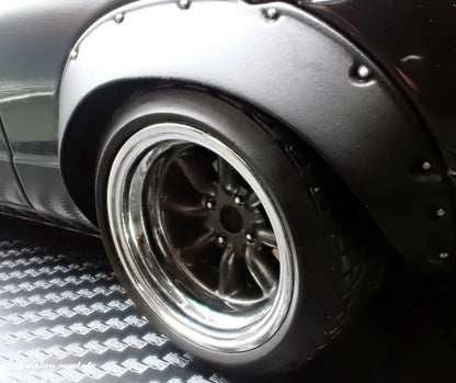 [PRE-SALE Q3/2025] Mô hình xe Ignition Model 1:18 Mazda Savanna (S124A) Semi Works Black - IG3728