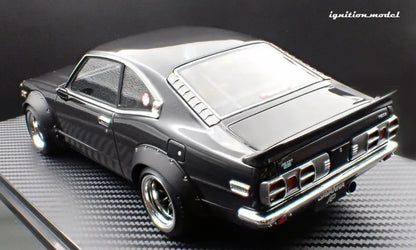 [PRE-SALE Q3/2025] Mô hình xe Ignition Model 1:18 Mazda Savanna (S124A) Semi Works Black - IG3728