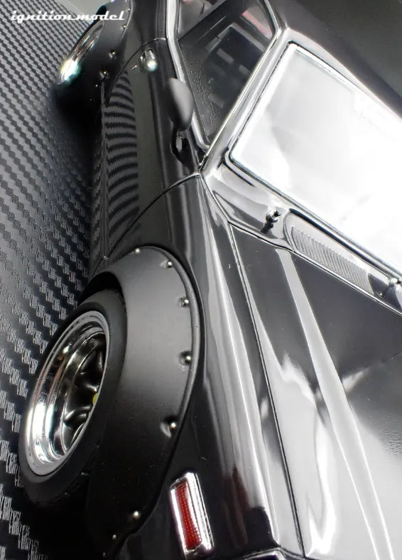 [PRE-SALE Q3/2025] Mô hình xe Ignition Model 1:18 Mazda Savanna (S124A) Semi Works Black - IG3728