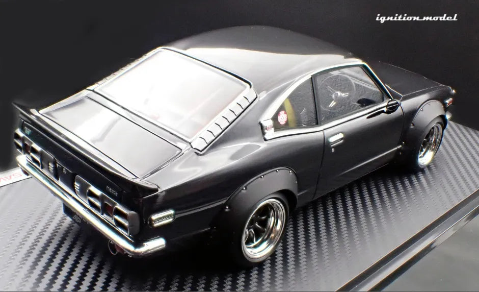 [PRE-SALE Q3/2025] Mô hình xe Ignition Model 1:18 Mazda Savanna (S124A) Semi Works Black - IG3728