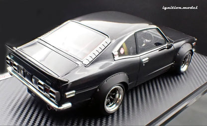[PRE-SALE Q3/2025] Mô hình xe Ignition Model 1:18 Mazda Savanna (S124A) Semi Works Black - IG3728
