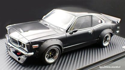 [PRE-SALE Q3/2025] Mô hình xe Ignition Model 1:18 Mazda Savanna (S124A) Semi Works Black - IG3728