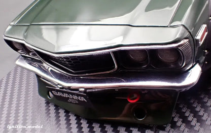 [PRE-SALE Q4/2025] Mô hình xe Ignition Model 1:18 Mazda Savanna (S124A) Semi Works Green - IG3729