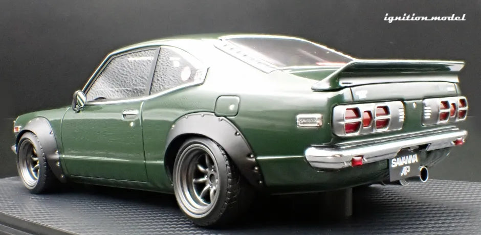 [PRE-SALE Q4/2025] Mô hình xe Ignition Model 1:18 Mazda Savanna (S124A) Semi Works Green - IG3729