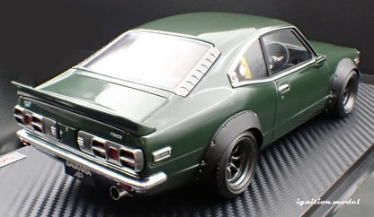 [PRE-SALE Q4/2025] Mô hình xe Ignition Model 1:18 Mazda Savanna (S124A) Semi Works Green - IG3729