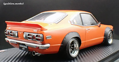 [PRE-SALE Q4/2025] Mô hình xe Ignition Model 1:18 Mazda Savanna (S124A) Semi Works Orange - IG3731