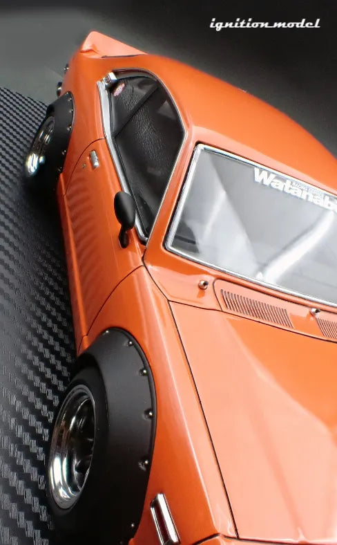 [PRE-SALE Q4/2025] Mô hình xe Ignition Model 1:18 Mazda Savanna (S124A) Semi Works Orange - IG3731