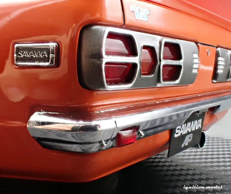 [PRE-SALE Q4/2025] Mô hình xe Ignition Model 1:18 Mazda Savanna (S124A) Semi Works Orange - IG3731