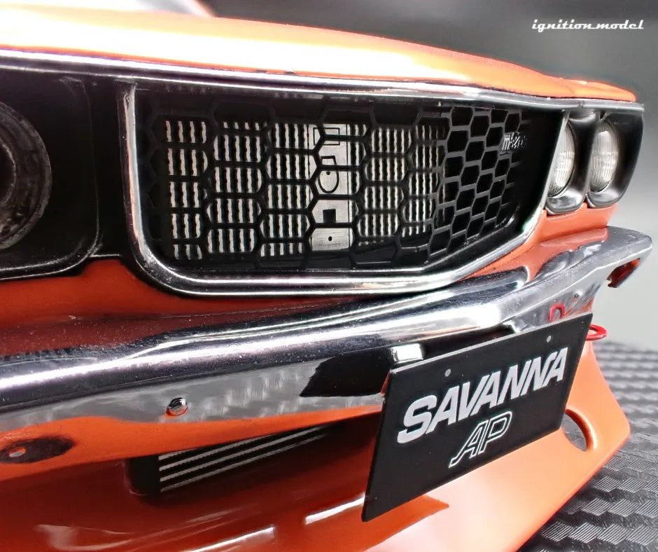 [PRE-SALE Q4/2025] Mô hình xe Ignition Model 1:18 Mazda Savanna (S124A) Semi Works Orange - IG3731