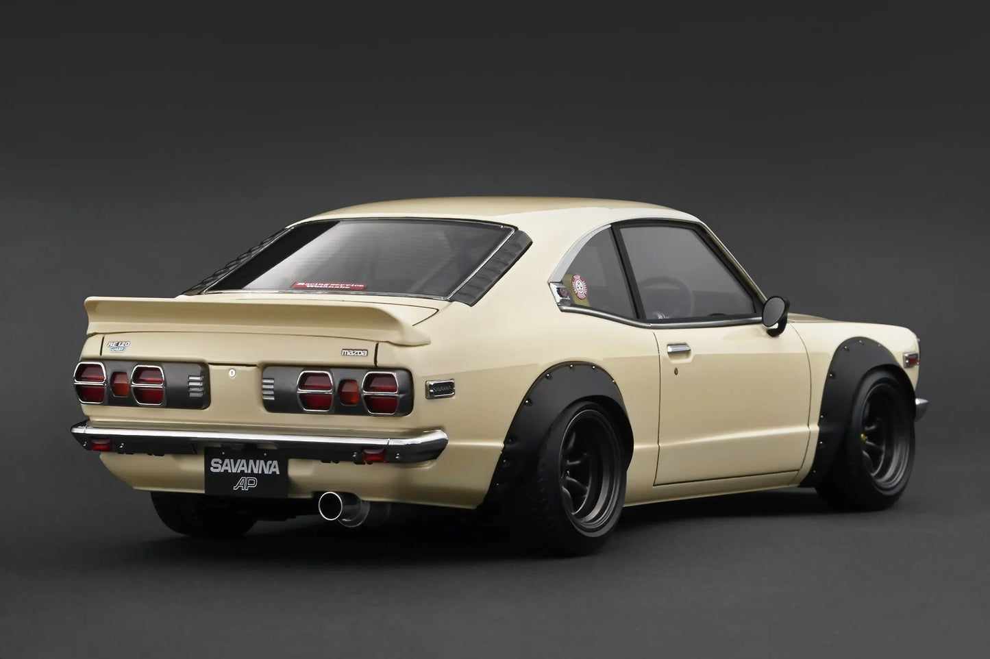 [PRE-SALE Q3/2025] Mô hình xe Ignition Model 1:18 Mazda Savanna (S124A) Semi Works White - IG3730