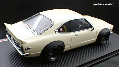 [PRE-SALE Q3/2025] Mô hình xe Ignition Model 1:18 Mazda Savanna (S124A) Semi Works White - IG3730