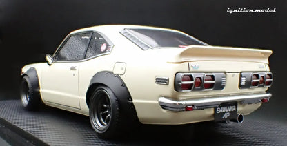 [PRE-SALE Q3/2025] Mô hình xe Ignition Model 1:18 Mazda Savanna (S124A) Semi Works White - IG3730