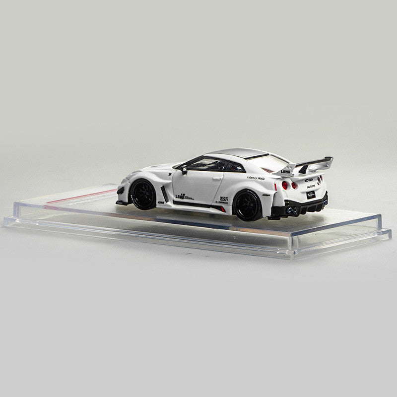 Mô hình xe Cm model Nissan GT-R35RR 1/64 trắng
