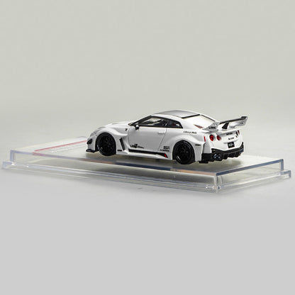 Mô hình xe Cm model Nissan GT-R35RR 1/64 trắng
