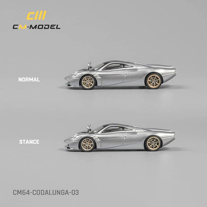 Mô hình xe Cmmodel Pagani Codalunga 1/64