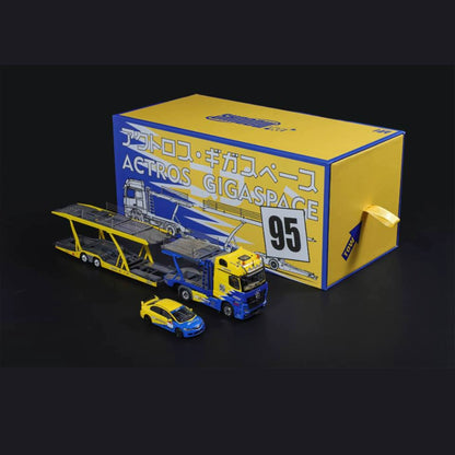 Mô hình xe GCD 1/64 Mercedes-Benz Actros Trailer