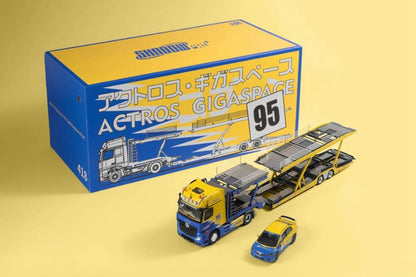 Mô hình xe GCD 1/64 Mercedes-Benz Actros Trailer