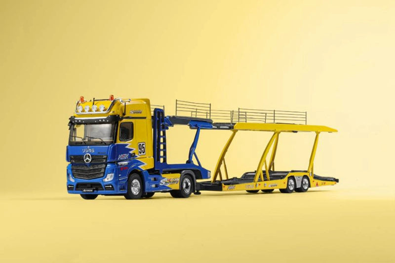 Mô hình xe GCD 1/64 Mercedes-Benz Actros Trailer