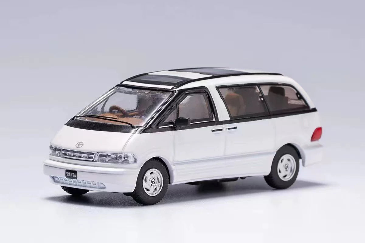 Mô hình xe GCD 1/64 Toyota Bullet Previa MVP