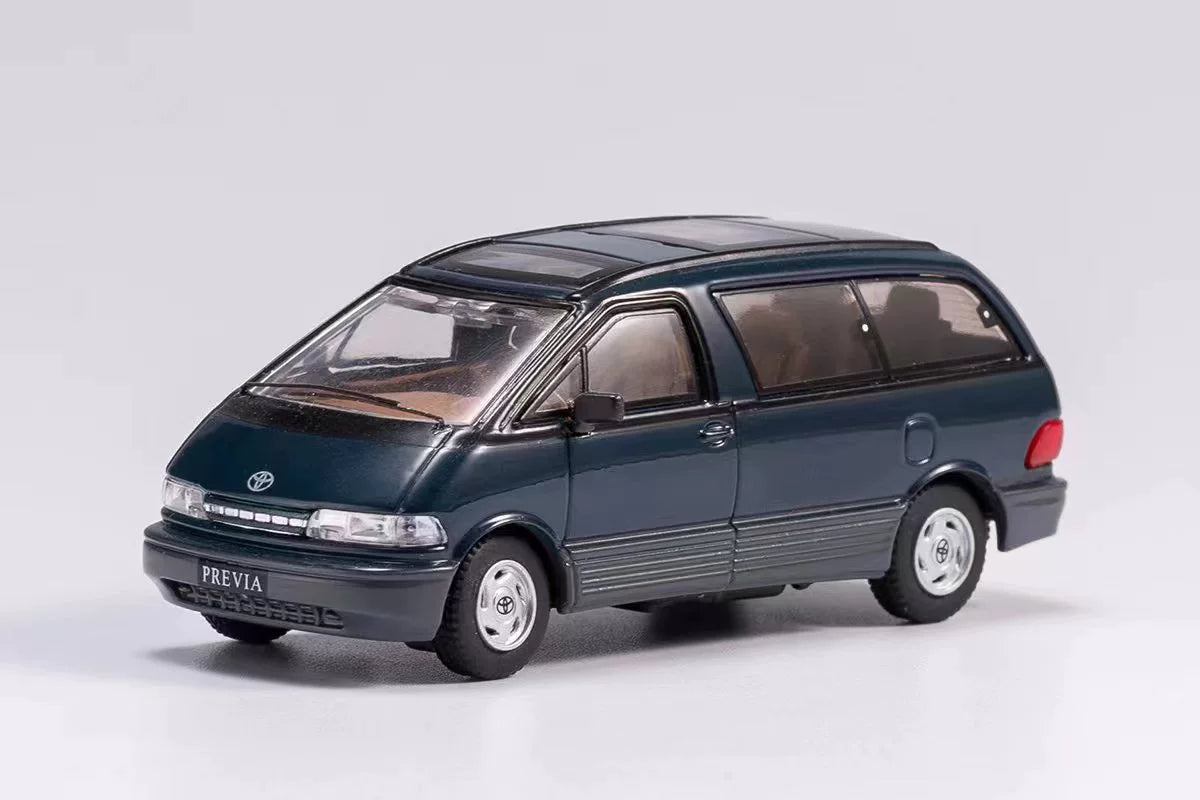 Mô hình xe GCD 1/64 Toyota Bullet Previa MVP