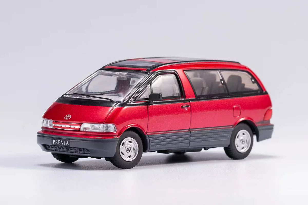 Mô hình xe GCD 1/64 Toyota Bullet Previa MVP