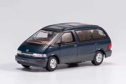 Mô hình xe GCD 1/64 Toyota Bullet Previa MVP