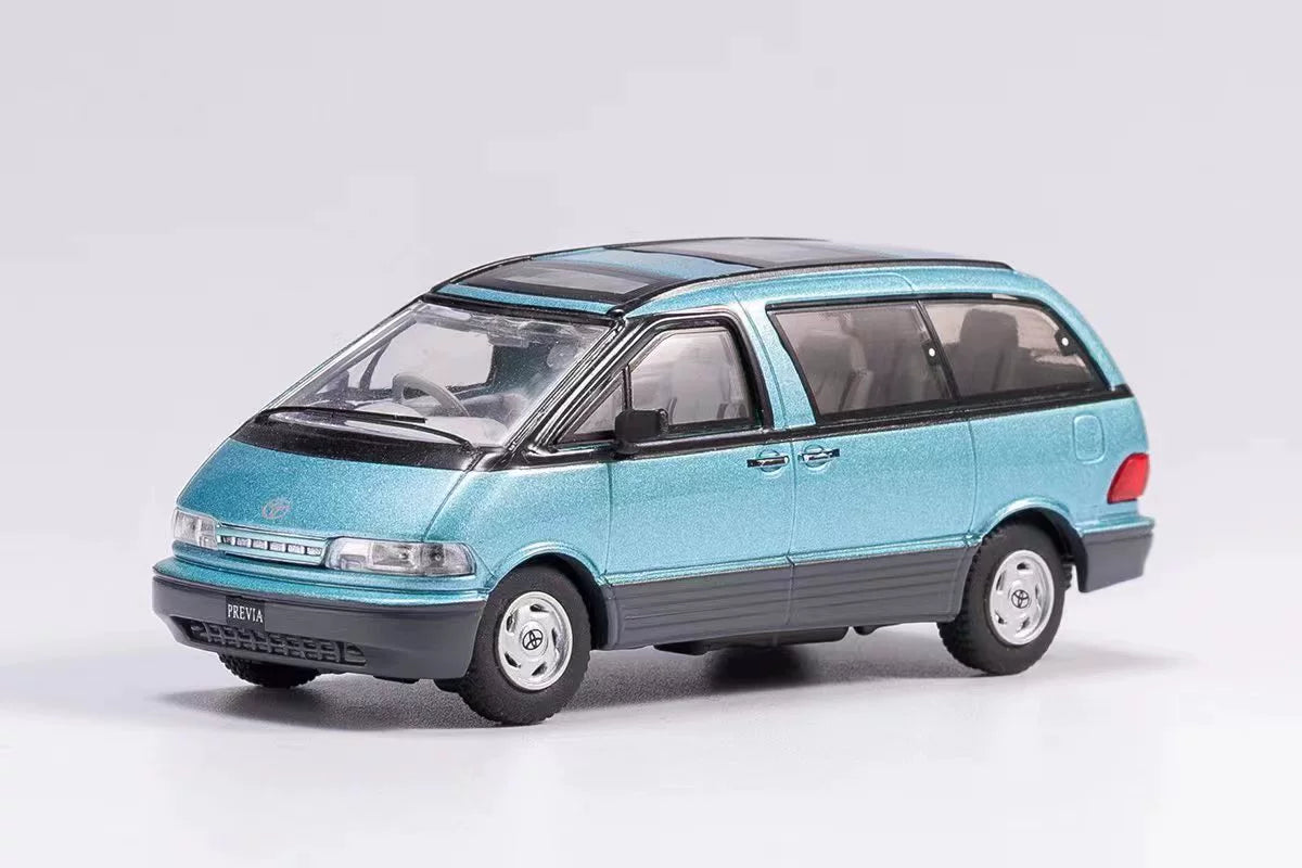 Mô hình xe GCD 1/64 Toyota Bullet Previa MVP