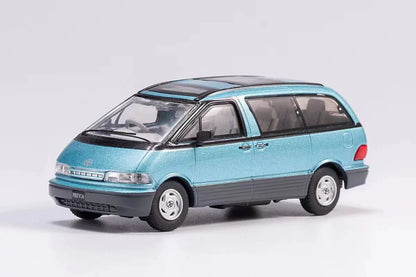 Mô hình xe GCD 1/64 Toyota Bullet Previa MVP