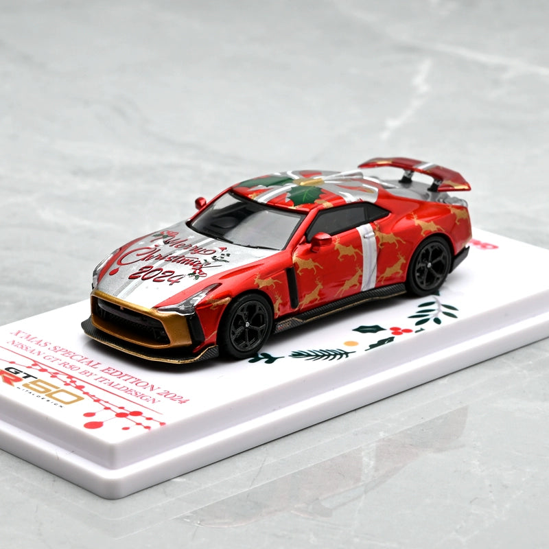 Mô hình xe INNO64 1/64 GT R50 2024 Special Edtion Christmas Edition