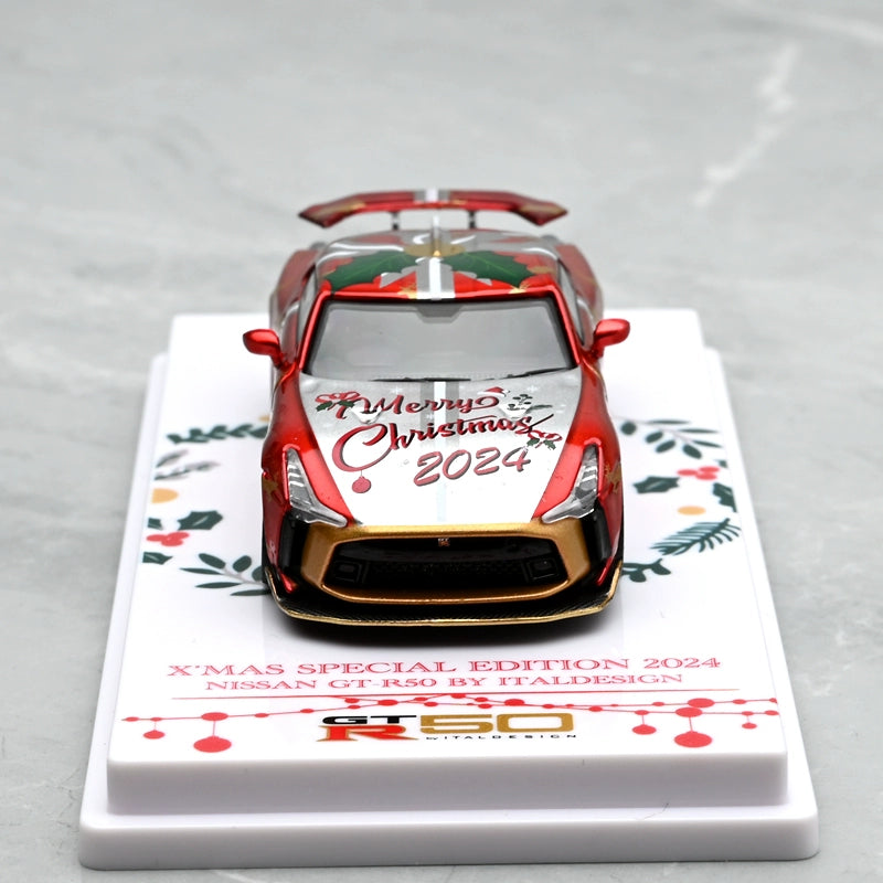 Mô hình xe INNO64 1/64 GT R50 2024 Special Edtion Christmas Edition