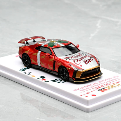 Mô hình xe INNO64 1/64 GT R50 2024 Special Edtion Christmas Edition