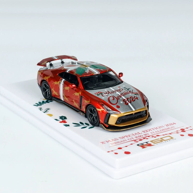 Mô hình xe INNO64 1/64 GT R50 2024 Special Edtion Christmas Edition