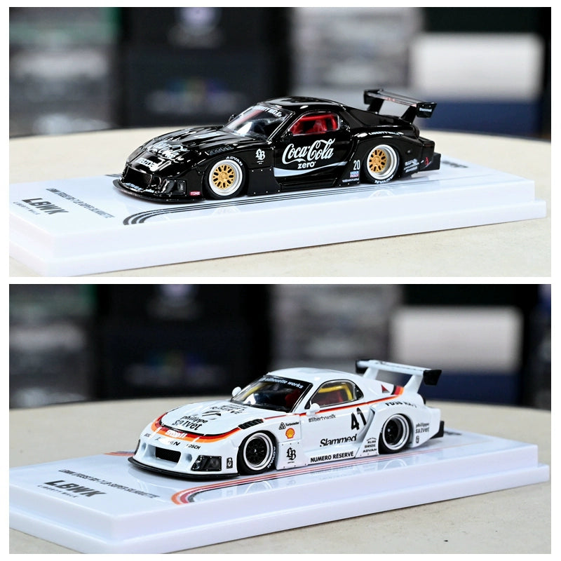 Mô hình xe INNO64 1/64 Mazda MAZDA RX7 FD3S wide body
