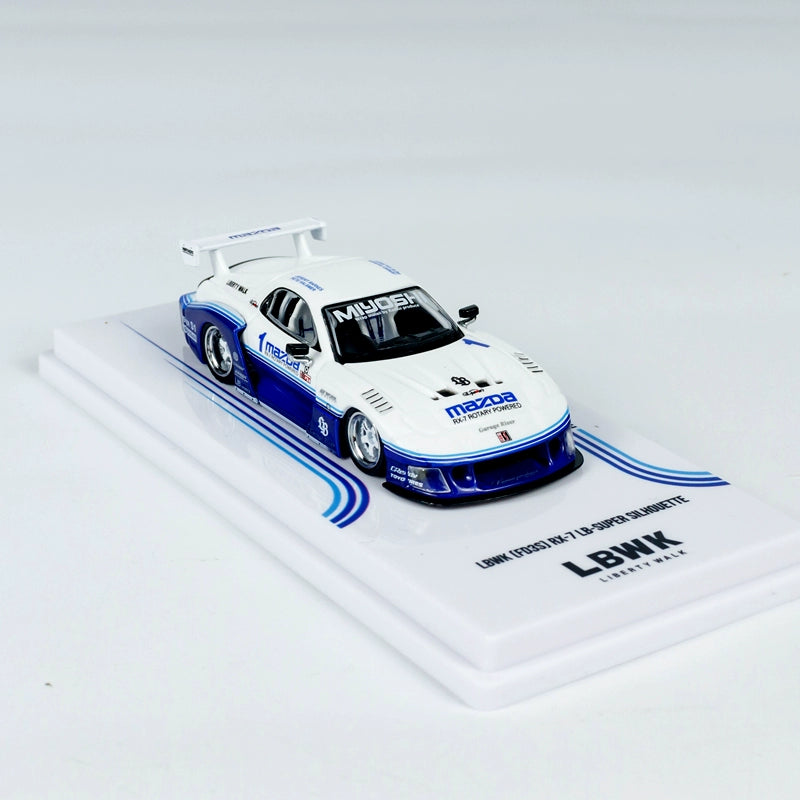 Mô hình xe INNO64 1/64 Mazda RX7 FD3S LB-SUPER Hong Kong Exhibition 2024