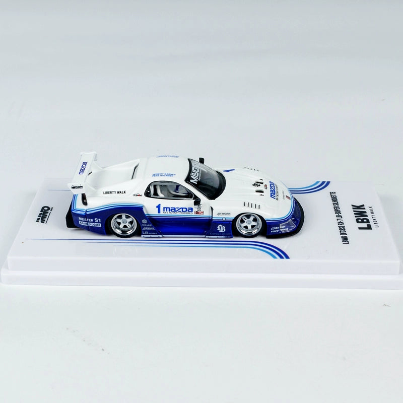 Mô hình xe INNO64 1/64 Mazda RX7 FD3S LB-SUPER Hong Kong Exhibition 2024