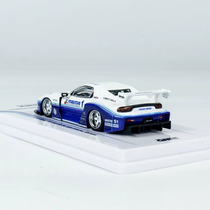 Mô hình xe INNO64 1/64 Mazda RX7 FD3S LB-SUPER Hong Kong Exhibition 2024