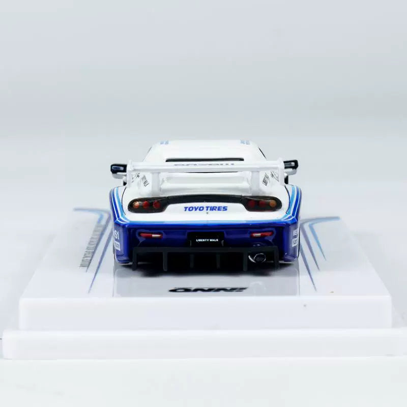 Mô hình xe INNO64 1/64 Mazda RX7 FD3S LB-SUPER Hong Kong Exhibition 2024