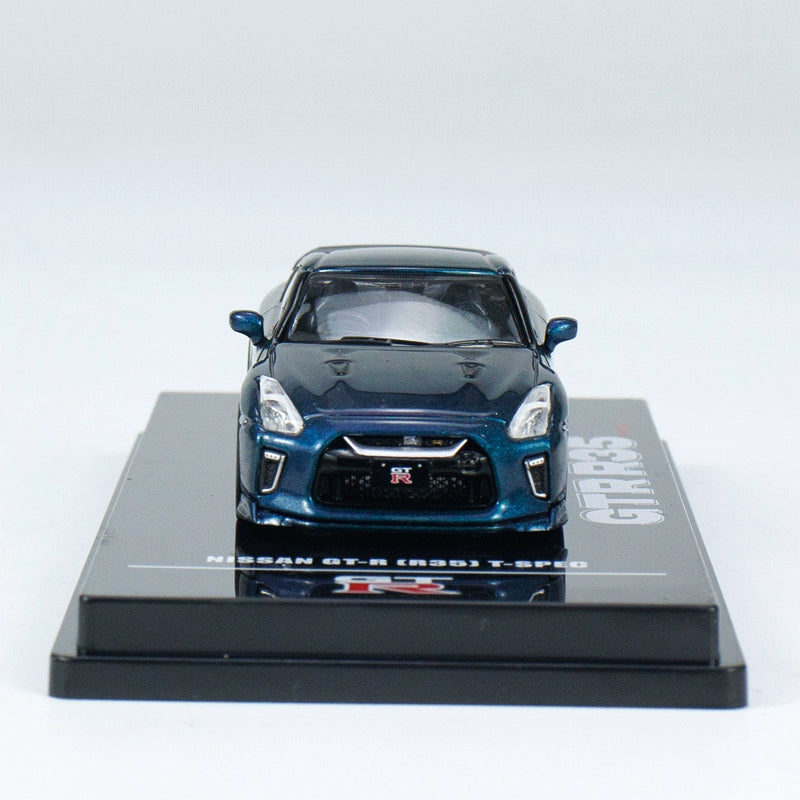 Mô hình xe INNO64 1/64 Nissan GTR R35 T-SPEC Midnight Purple