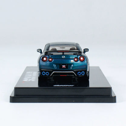 Mô hình xe INNO64 1/64 Nissan GTR R35 T-SPEC Midnight Purple