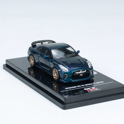 Mô hình xe INNO64 1/64 Nissan GTR R35 T-SPEC Midnight Purple